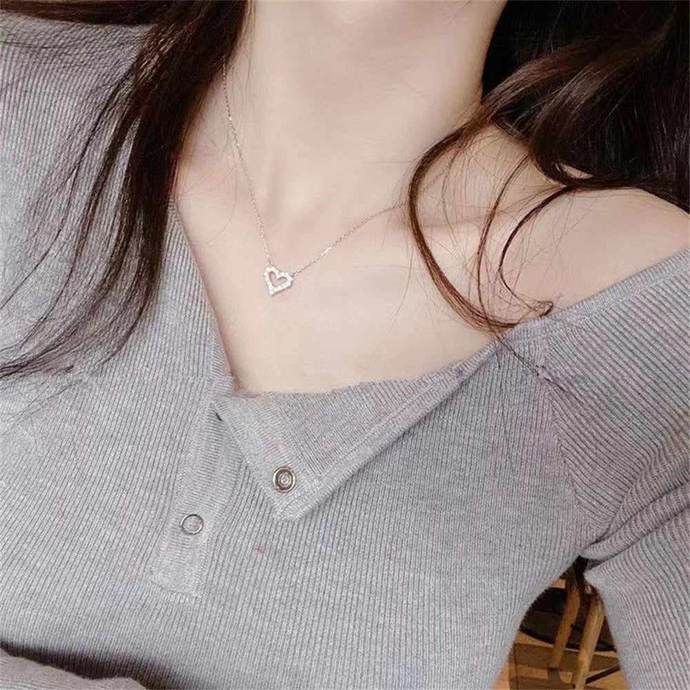 Sparkling Heart Necklace