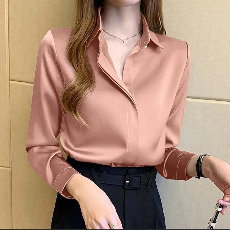 Satin Classic Blouse