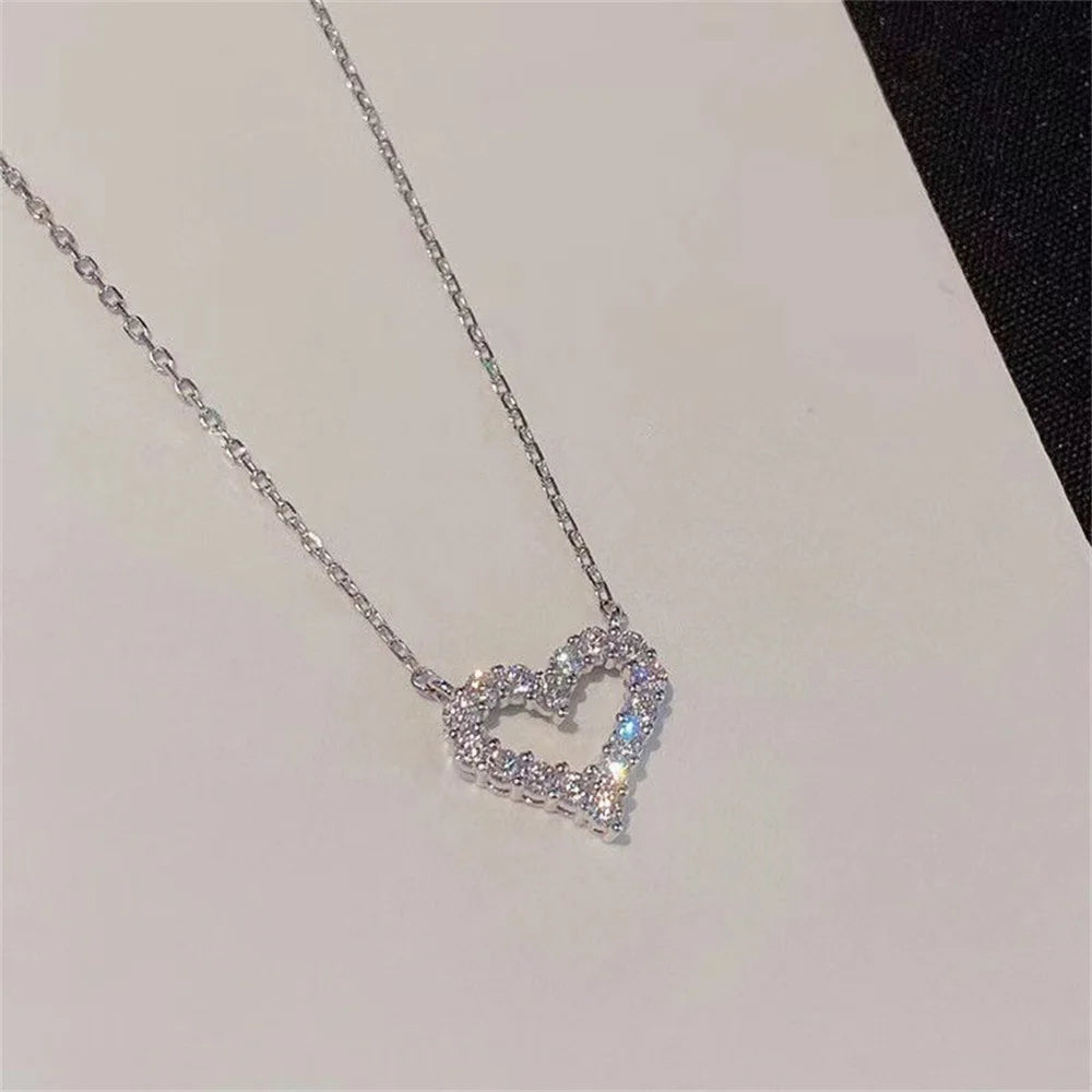 Sparkling Heart Necklace