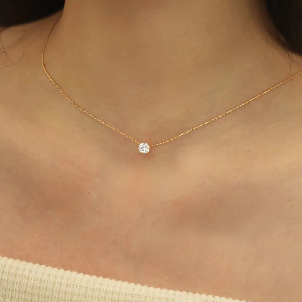 Elegant Crystal Collar minimalist