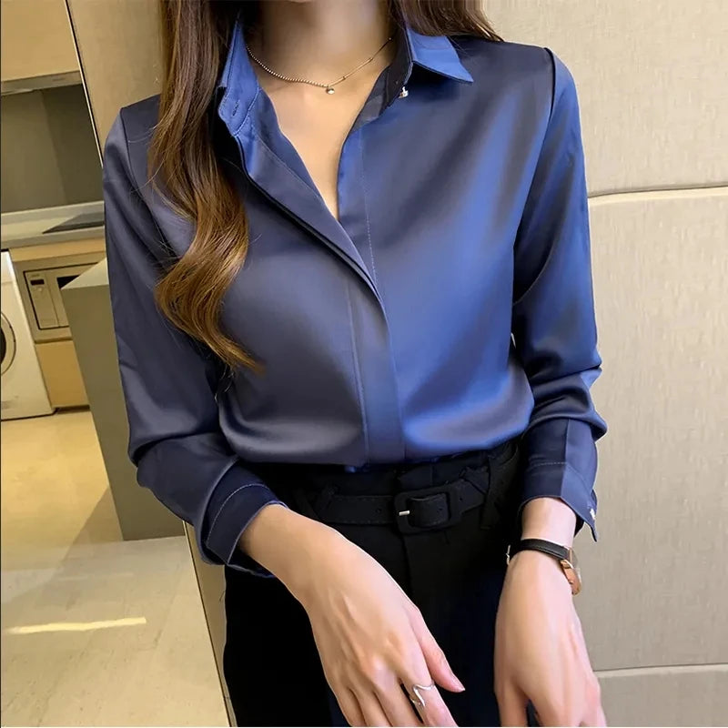 Satin Classic Blouse