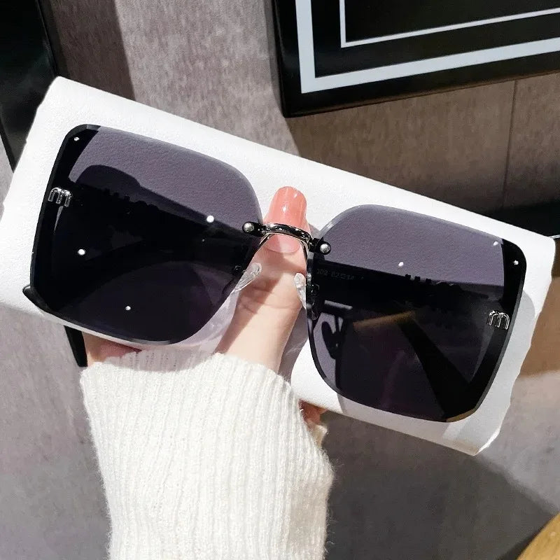 Oversized Square Sunglasses Vintage