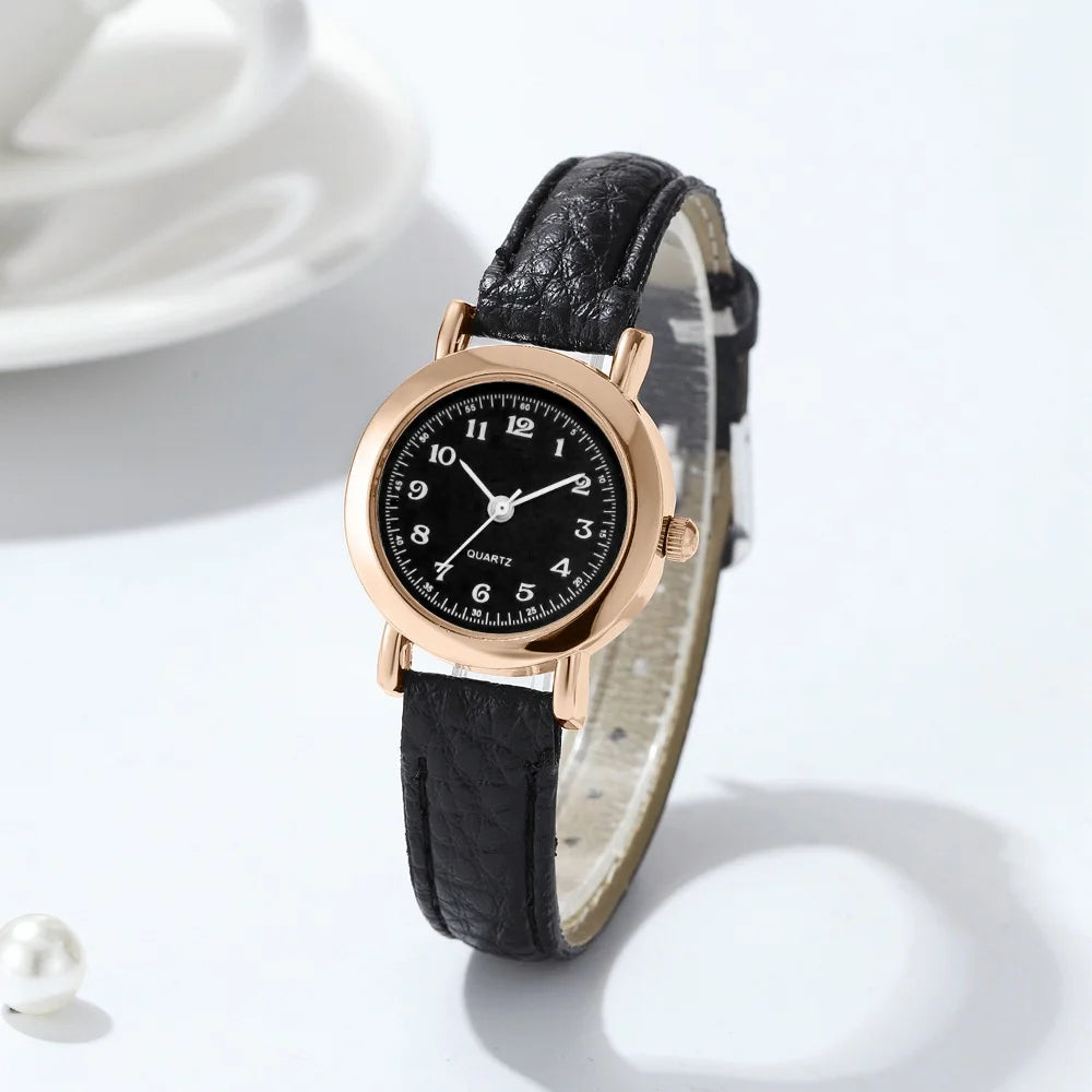 Women's Watch Fashion Small Arabic Quartz