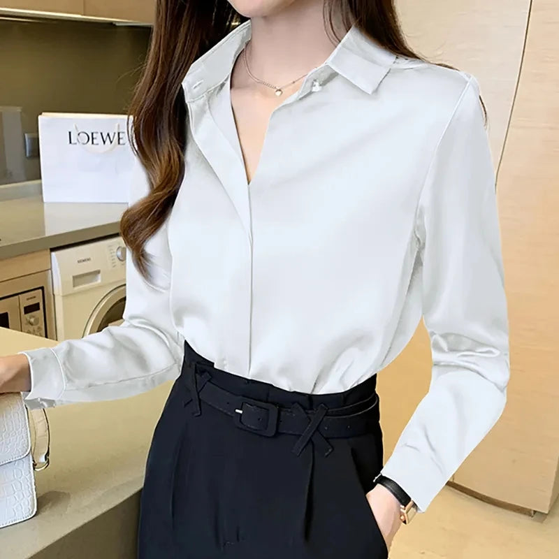 Satin Classic Blouse