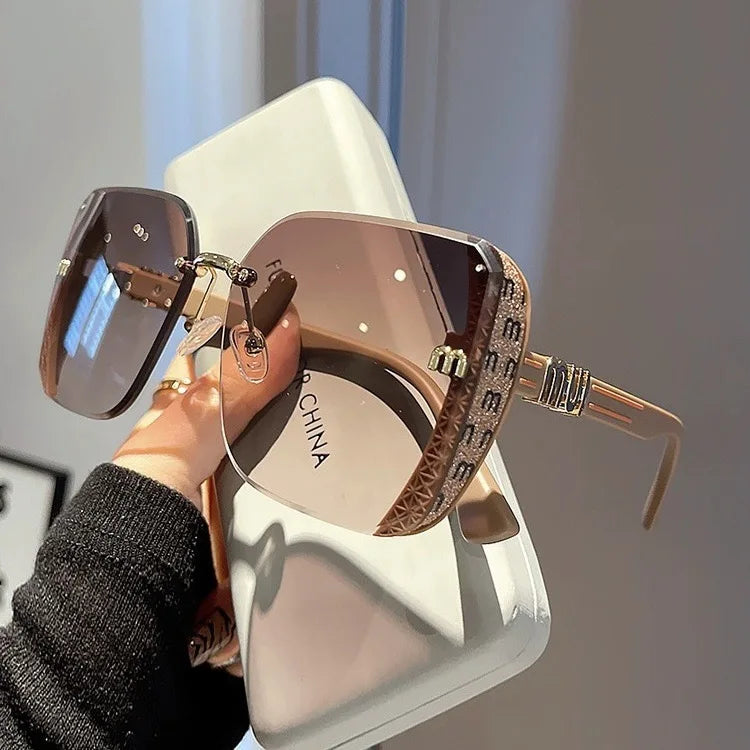 Oversized Square Sunglasses Vintage