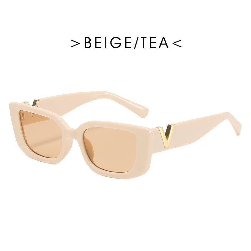 Fashion Cat Eye Sunglasses Luxury V Sun Glasses