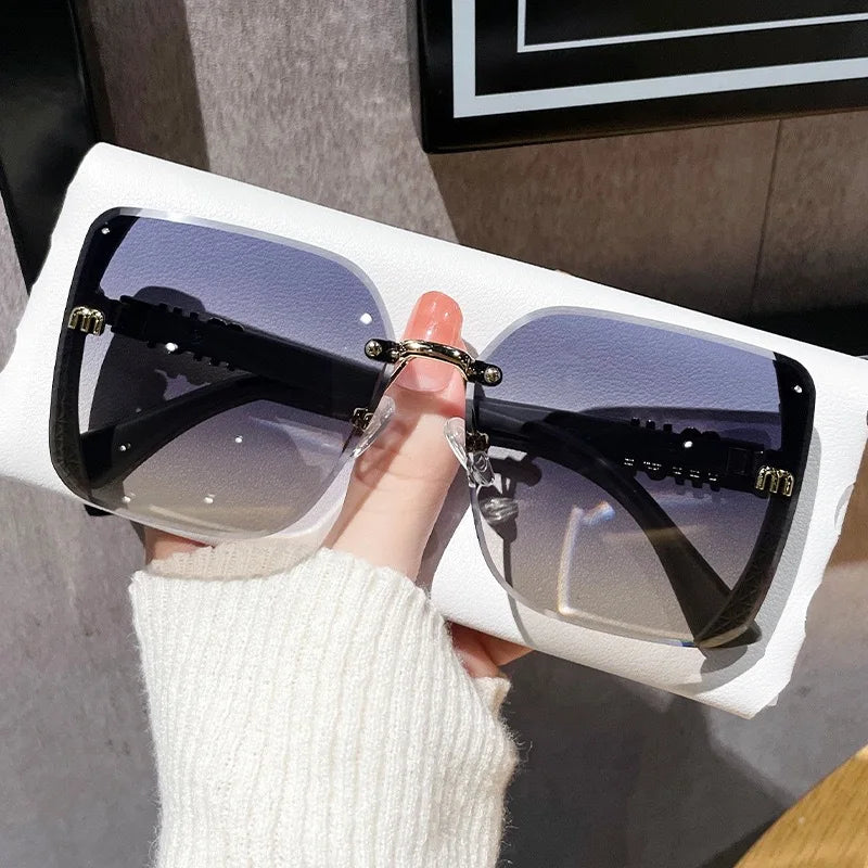Oversized Square Sunglasses Vintage
