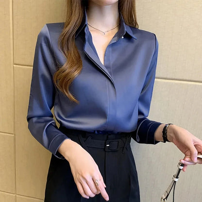 Satin Classic Blouse