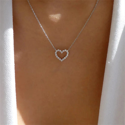 Sparkling Heart Necklace
