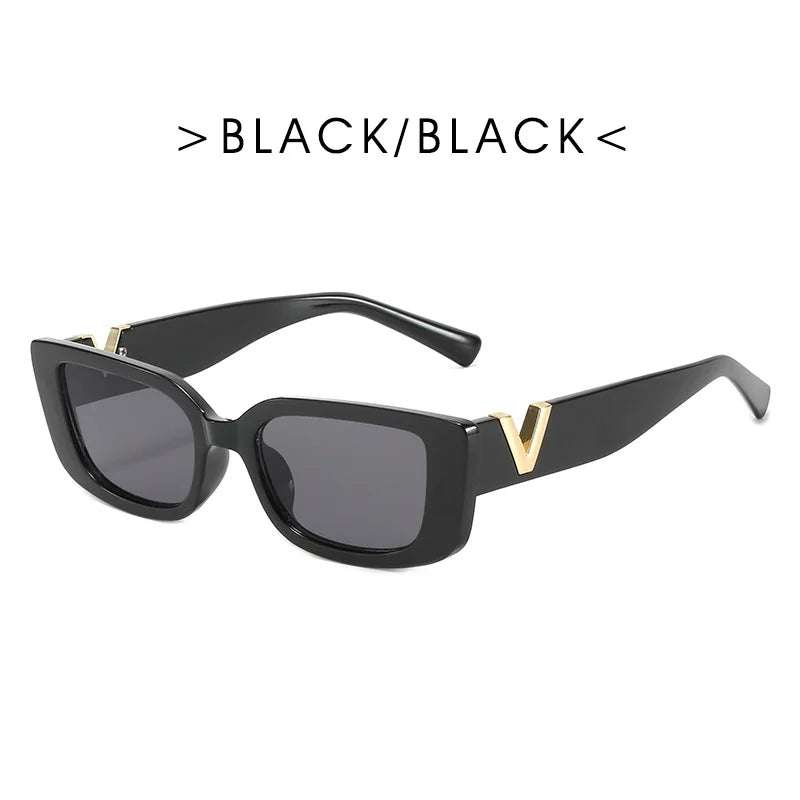 Fashion Cat Eye Sunglasses Luxury V Sun Glasses