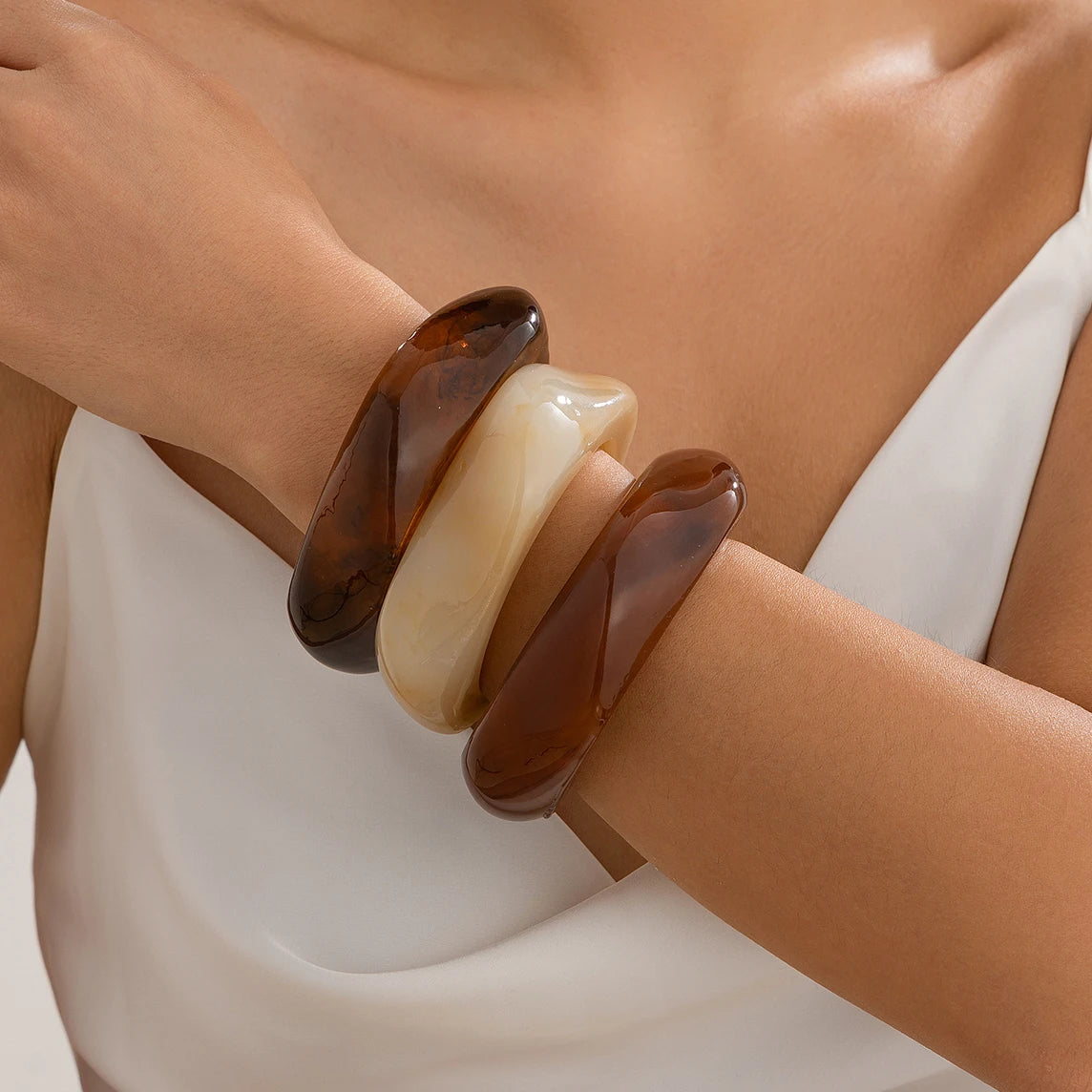 Aria Resin Luxe Chunky Resin Bracelet