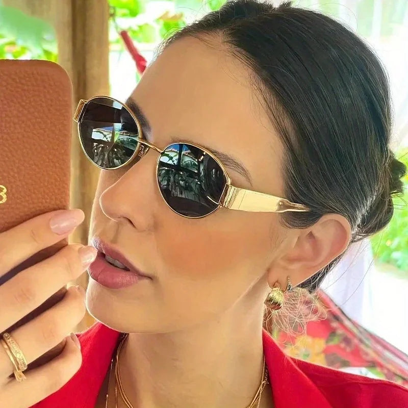 Eclipse Oval Sunglasses