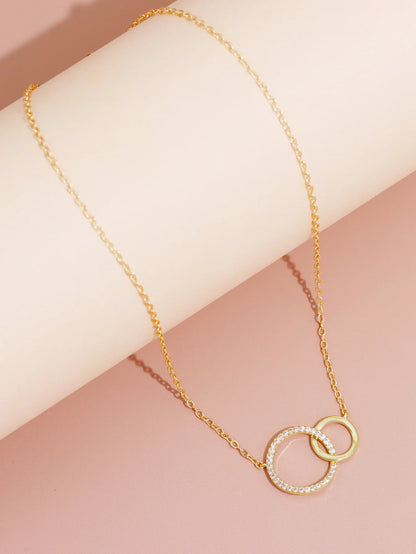 Interlocking Circles Necklace
