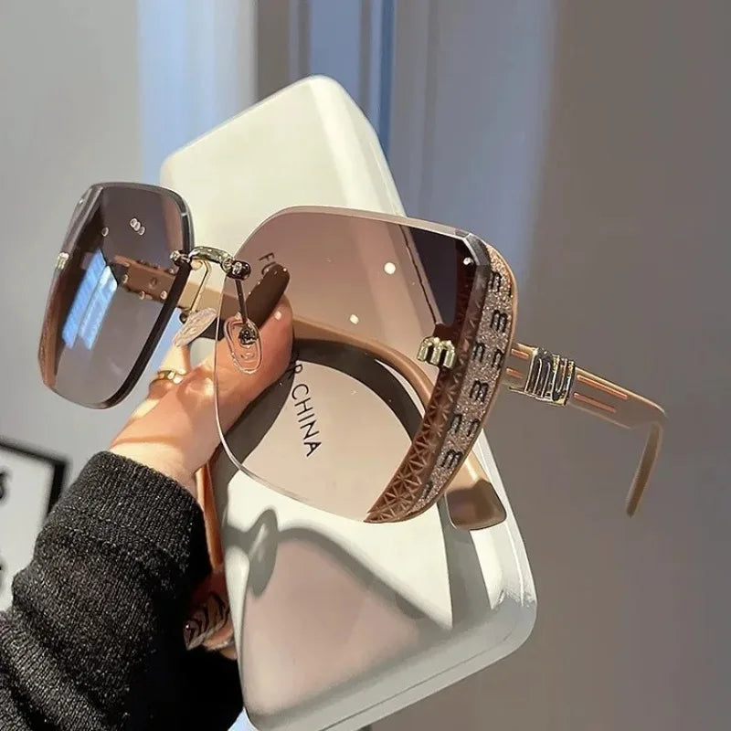 Oversized Square Sunglasses Vintage