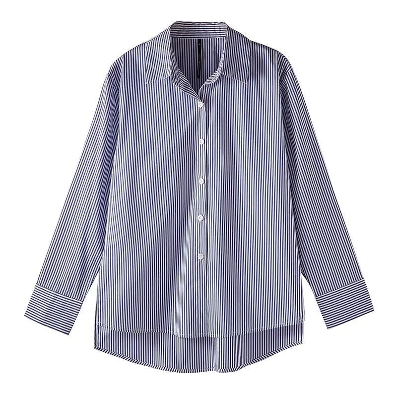 Classic Striped Button Shirt