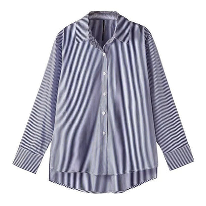 Classic Striped Button Shirt