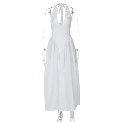 Elegant Halter Dress