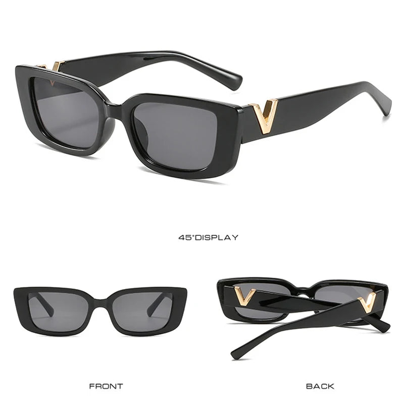 Fashion Cat Eye Sunglasses Luxury V Sun Glasses