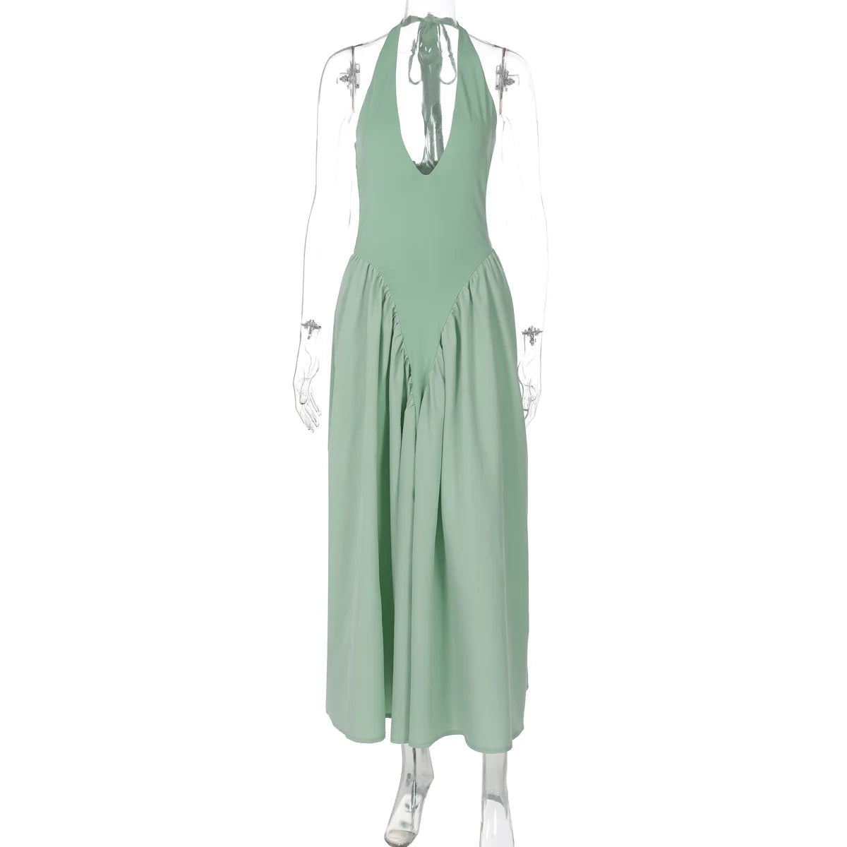 Elegant Halter Dress