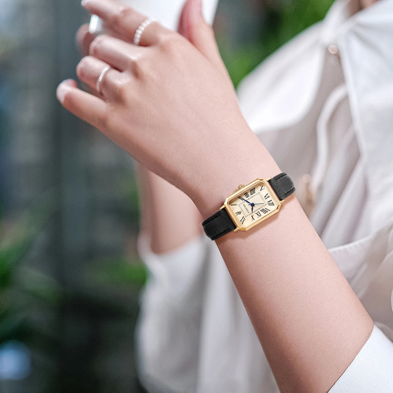 Minimalist Digital Retro Watch