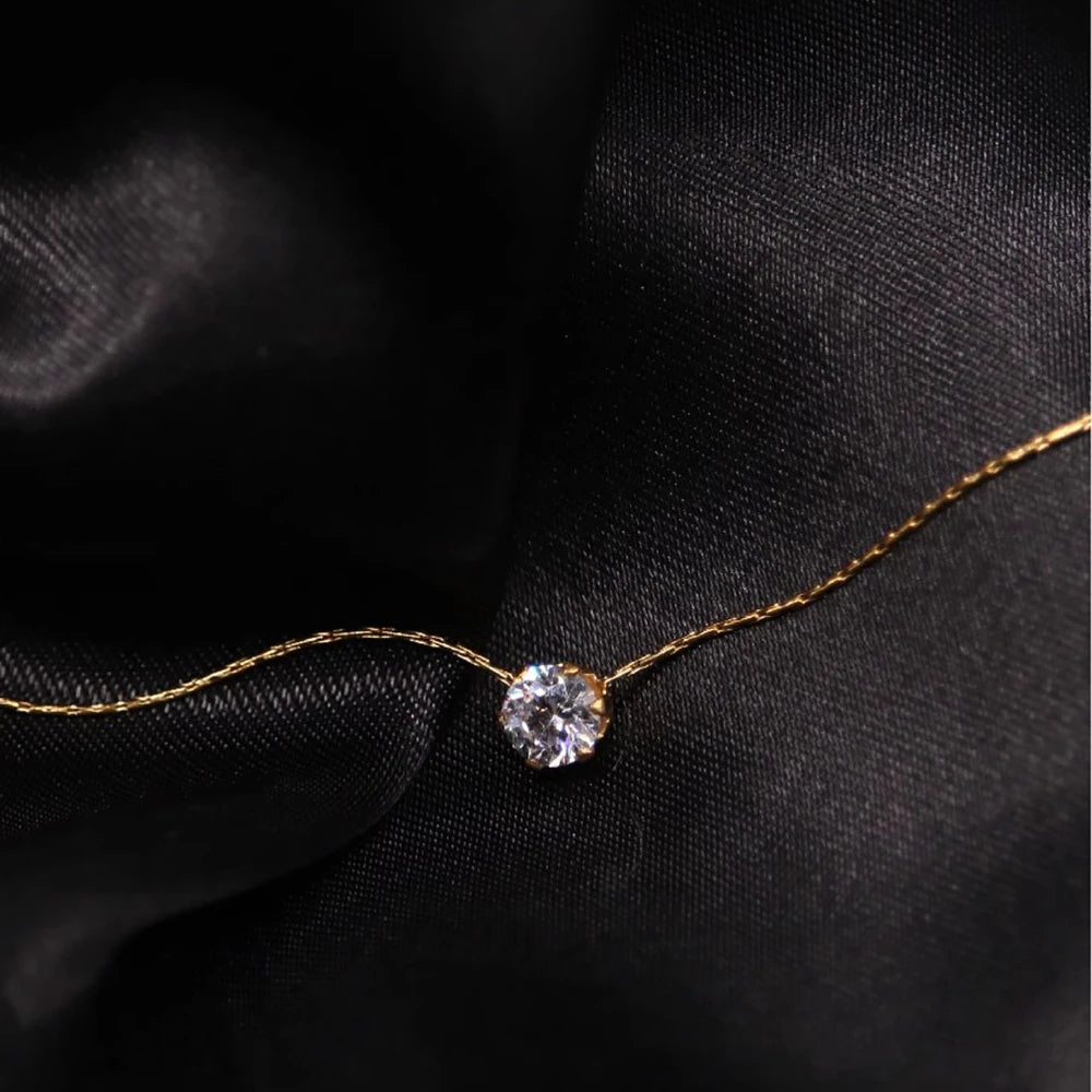 Elegant Crystal Collar minimalist