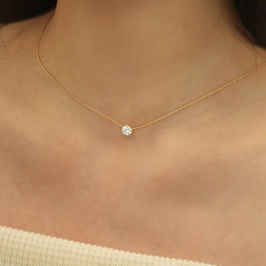 Elegant Crystal Collar minimalist