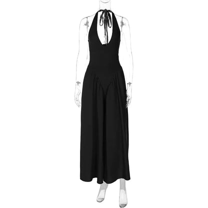 Elegant Halter Dress