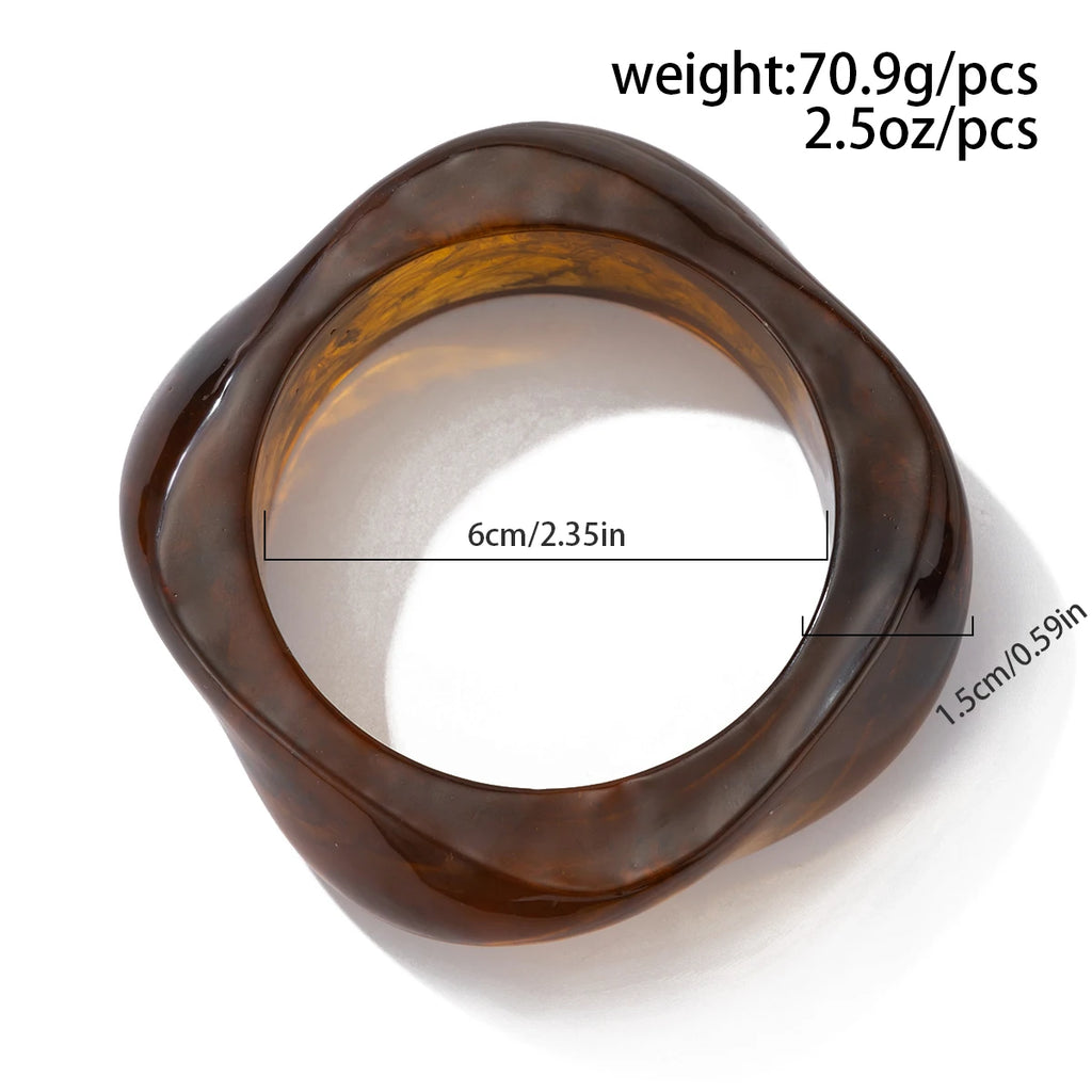 Aria Resin Luxe Chunky Resin Bracelet