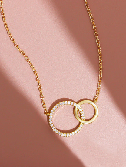 Interlocking Circles Necklace