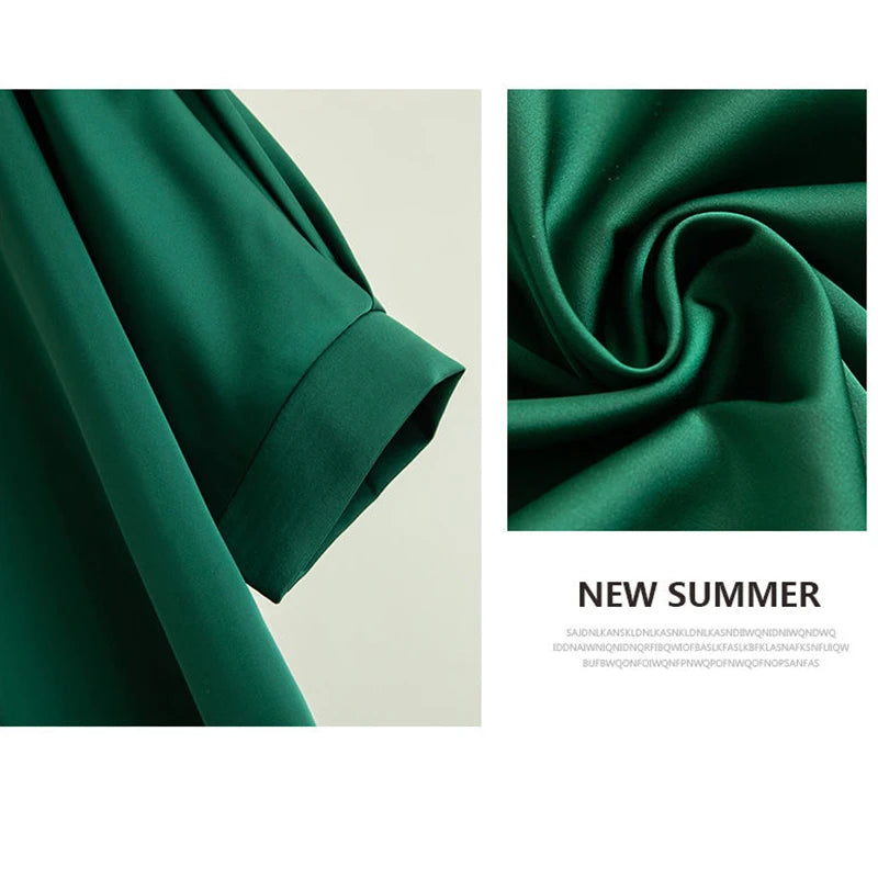Satin Boxy Blouse