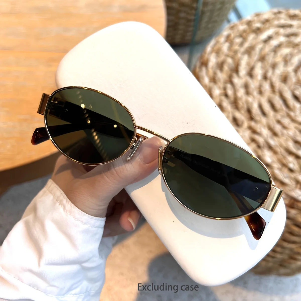 Eclipse Oval Sunglasses