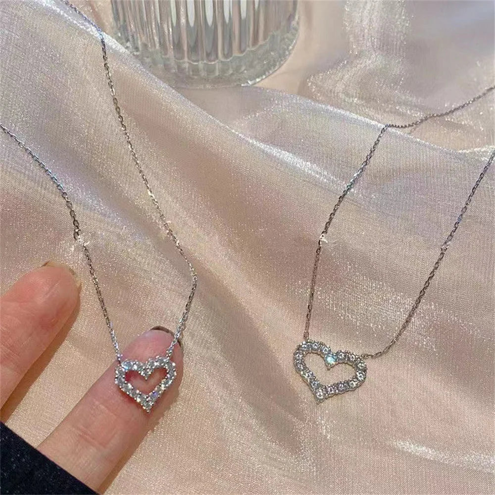 Sparkling Heart Necklace