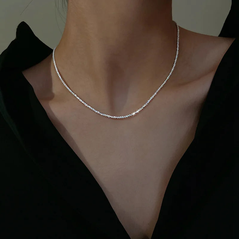 Sparkling Twist Set – Necklace &  Bracelet