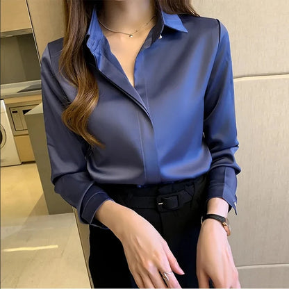 Satin Classic Blouse
