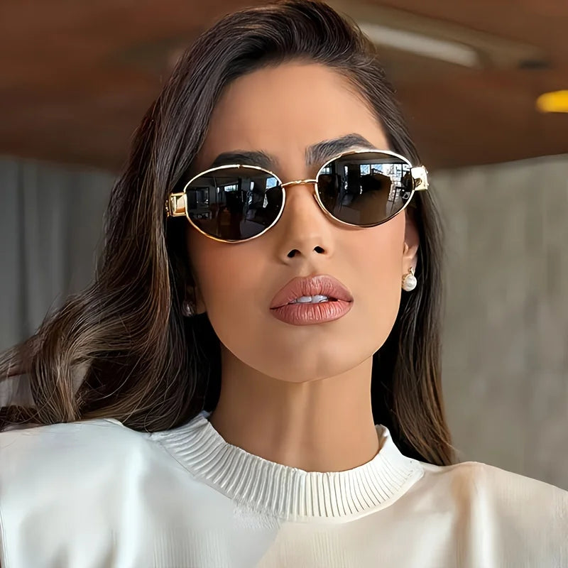 Eclipse Oval Sunglasses