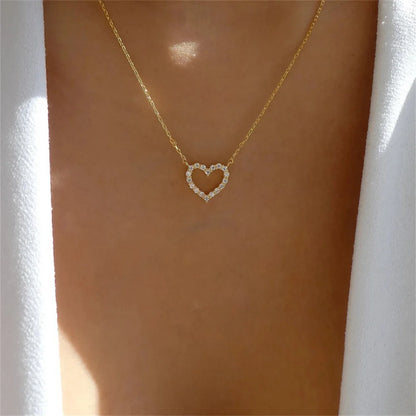 Sparkling Heart Necklace