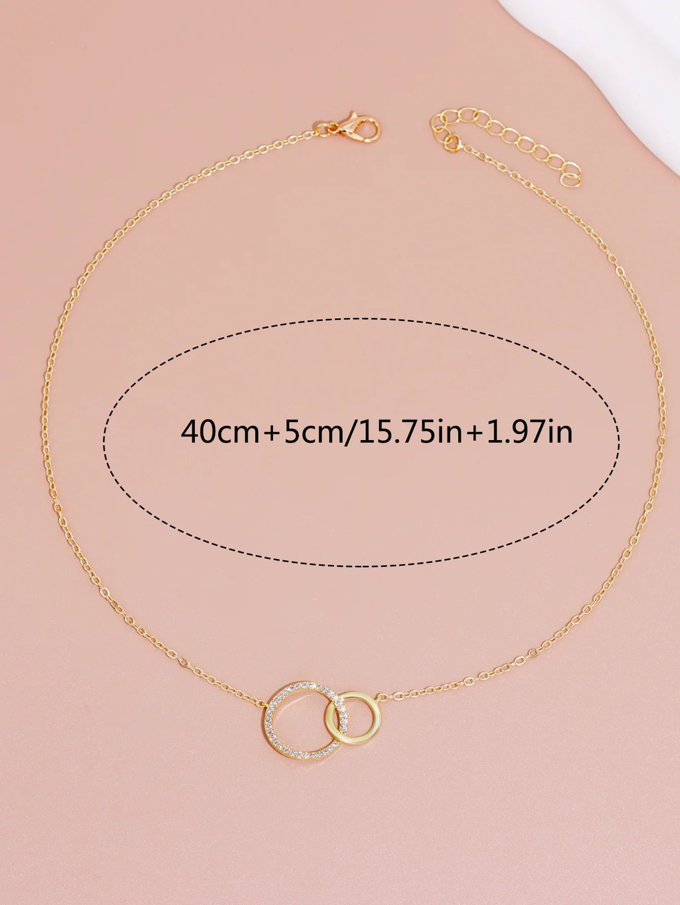 Interlocking Circles Necklace