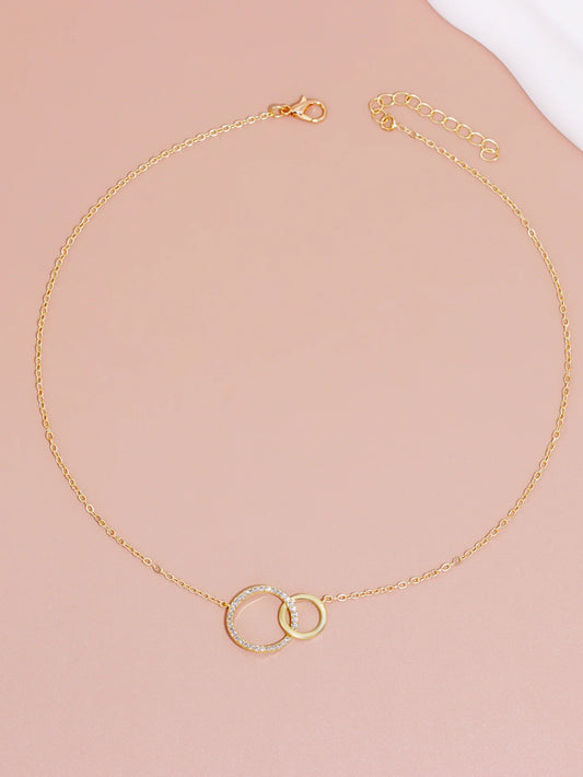 Interlocking Circles Necklace