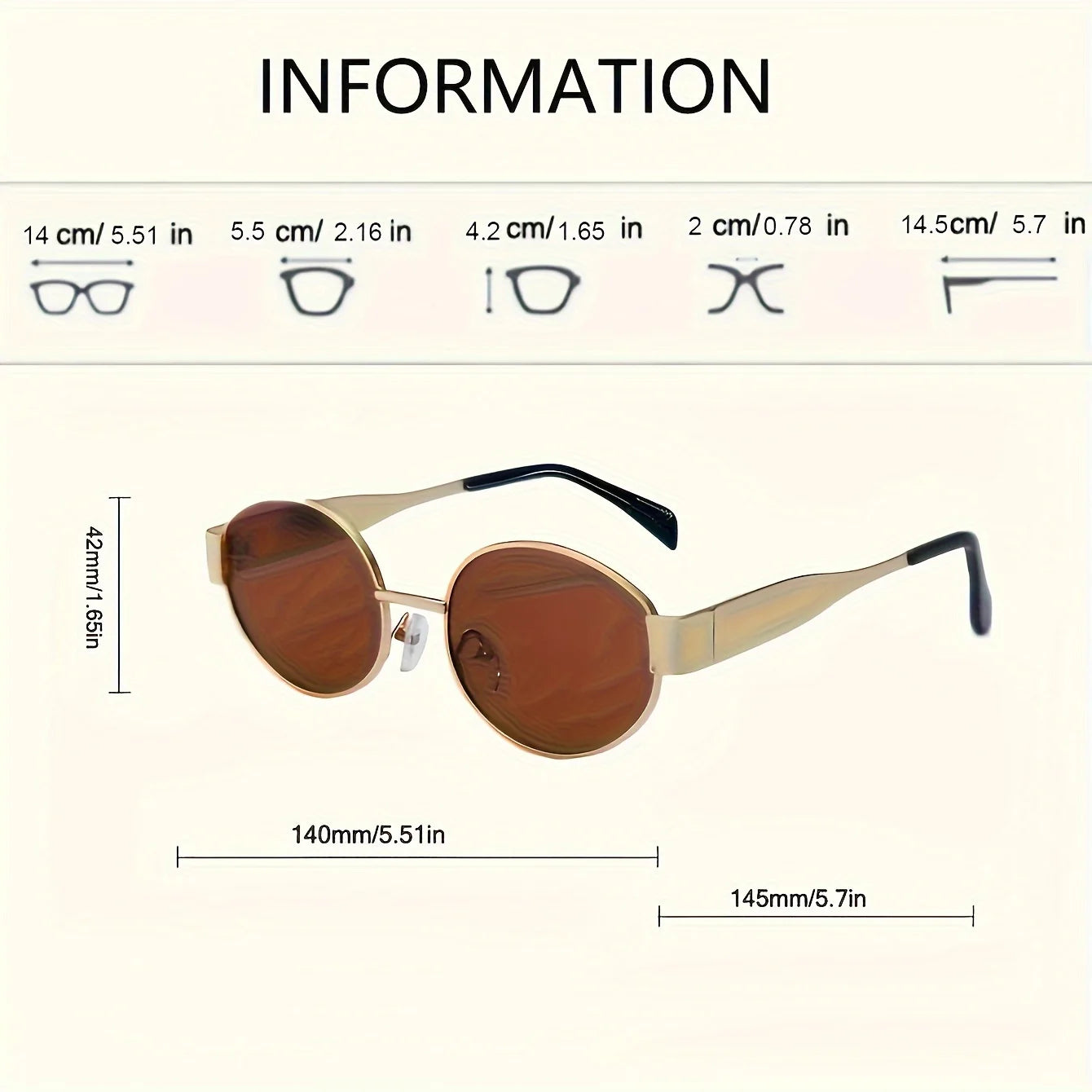 Eclipse Oval Sunglasses